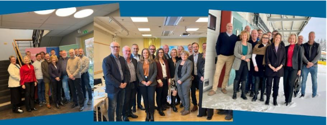Bilder från olika bussakademier