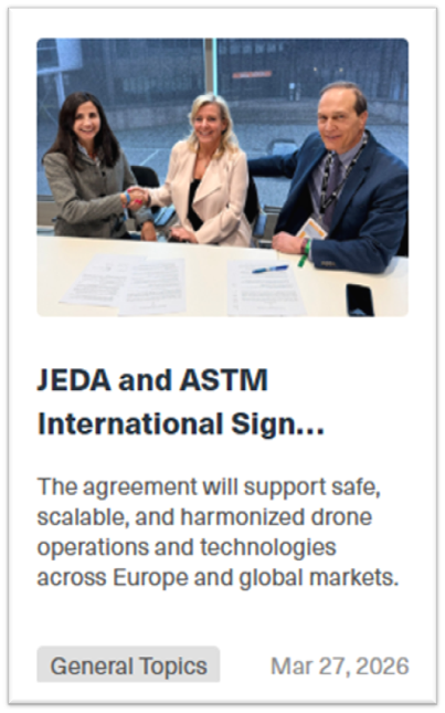 JEDA and ASTM International sign...